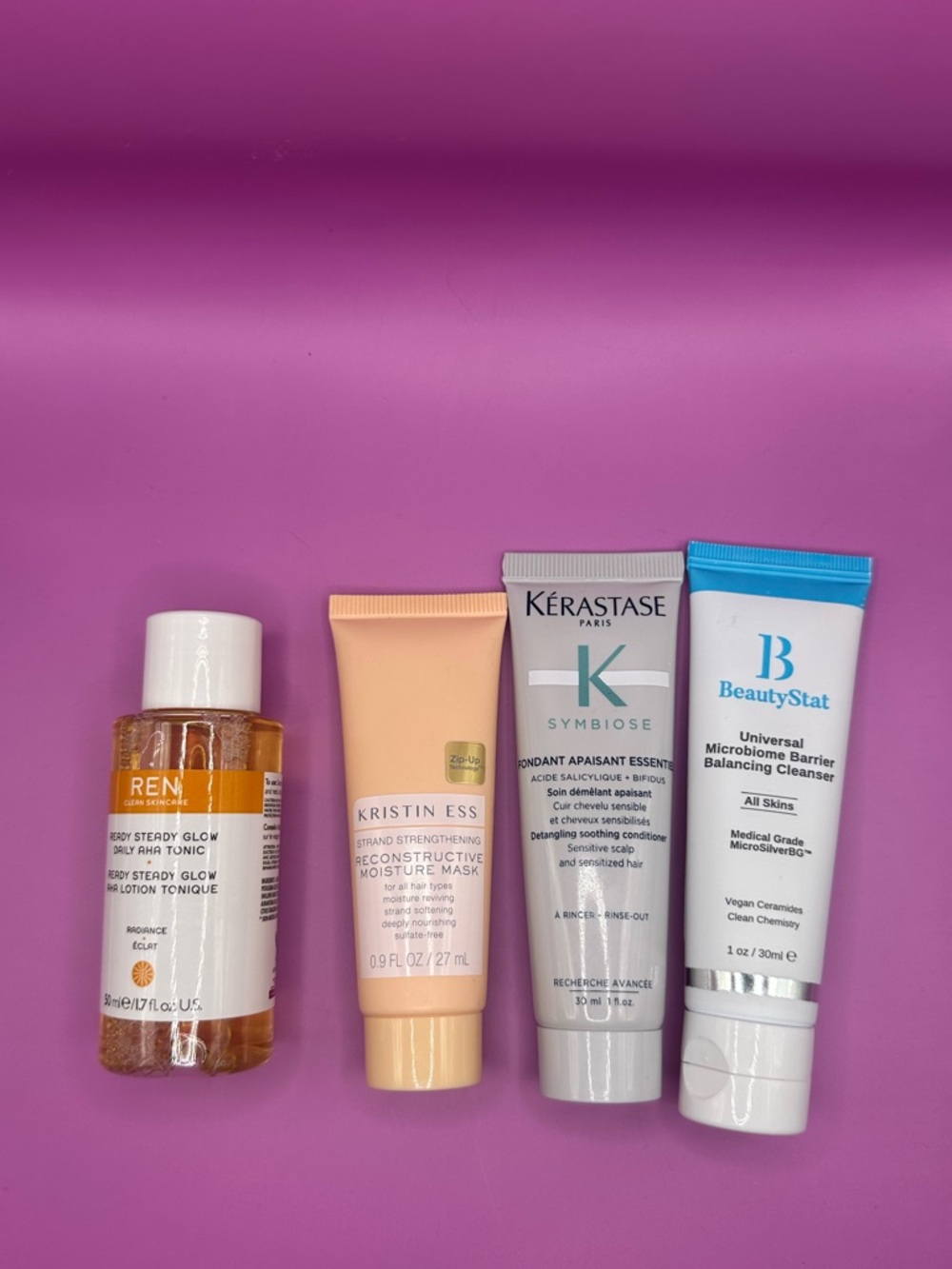 Hair & Skincare bundle ✨ kerastase, beauty stat, REN, Kristen Ess minis